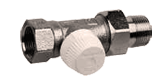 Клапан типа UH, 1", Kvs 3.3, Ру 10, 130 С, dPmax=1бар, никелированная красная бронза, прямой