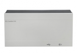 Контроллер отопления электронный ECL Comfort 210, температуры с дисплеем и поворотной кнопкой, ~230 В