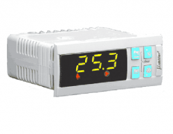 Параметрический контроллер для холодильного оборудования μC2, для одноконтурных агрегатов, до 2-х компрессоров, монтаж в панель