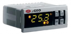 Терминал удаленного управления для µC2, µC2 SE и µGEO, дисплей µAD, датчик NTC, датчик влажности, часы реального времени, звуковой сигнал, подсветка