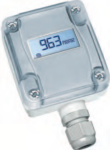Преобразователь давления для атмосферного воздуха, 850 - 1150 мбар или 750 - 1250 мбар, 4 - 20 мA, с дисплеем, 1301-1152-1080-100