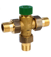 Термостатический смесительный клапан с защитой от ошпаривания, TM200