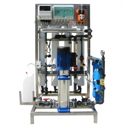 Система водоподготовки WTS Large для паровых и адиабатических увлажнителей, водопроизводительностью 60 л/ч, для стали