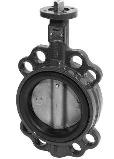 Клапан 2-ходовой типа "Бабочка", kvs 250 m3/h, DN 4400