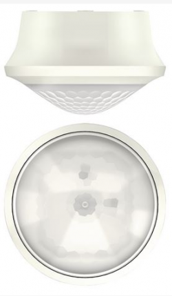 Датчик движения theMova S360-100 AP WH, потолочный, накладной, круглая зона обнаружения 360°, диаметр до 8 м, 1 канал, белый, IP54