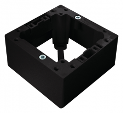 Коробка для накладного монтажа датчиков ECO-IR 360 BK, черная