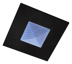 Рамка QuickFix, квадратная BK, для монолитных потолков, для монтажа датчиков серии ECO-IR 360, черная
