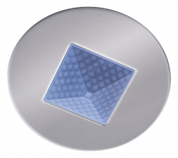 Рамка QuickFix, круглая SR, для монолитных потолков, для монтажа датчиков серии ECO-IR 360, серебро