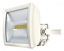 Прожектор LED theLeda E10L WH, 10 Вт, 750 лм, настенный, белый, IP55