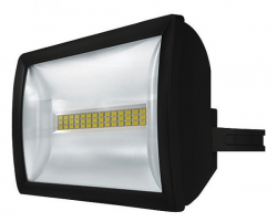 Прожектор LED theLeda E20L BK, 20 Вт, 1260 лм, настенный, черный, IP55
