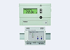 Терморегулятор электронный комнатный и 4-канальный релейный модуль с управлением по радиоканалу, RAM 813 top HF Set 4