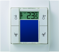 Датчик температуры комнатный SR06 LCD 4T pure white
