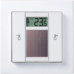 Датчик температуры комнатный SR06 LCD rH 2T aluminium
