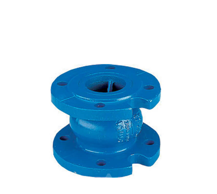 065B7472 Клапан обратный фланцевый NVD 402, DN65, PN16, корпус: серый ...