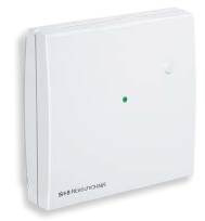 Датчик температуры в помещении, -30…+70C, Ni1000, светодиод (зеленый) и кнопка (макс. 24 В пост. тока/макс. 10 мА), 1101-40A0-9593-002
