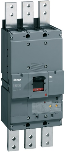 Автоматический выключатель, h1600, LSI, 3 полюса, 50kA, 1600-640A, 690В АС