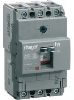 Автоматический выключатель, для выключателей Х160, фиксированный тепловой и магнитный расцепитель, 3 полюса, 18kA, 40A, 440В АС
