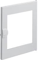 Дверца с прозрачным окном, запасная, для встраиваемого щитка Volta 1-рядного, RAL9010