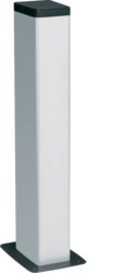 Двойная колонна DA200-80 для приборов формата 60 мм, профиль136x98мм, высота 650мм, цвет RAL9010, белый