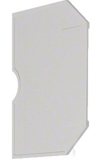 Изолятор торцевой, для наборных клемм KXA04KD, серый