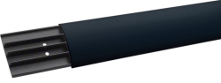 Кабельный канал SL, напольный, 4-х секционный, под кабели диаметра до 11мм, габарит профиля (ВхШхД) 17x75х2000мм, материал ПВХ, цвет крышки RAL7021