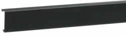 Крышка плинтусного кабельного канала SL new, профиль 20х55мм, ПВХ, RAL9011 графитово-чёрный