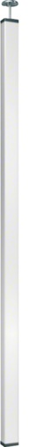 Одинарная колонна DA200-45 для приборов формата 45 мм с затяжкой, 3,3-3,6 м, профиль 66х66мм, цвет RAL9010, белый