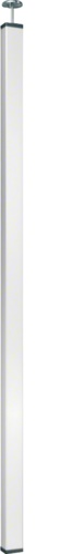 Одинарная колонна DA200-45 для приборов формата 45 мм с затяжкой, 3-3,3 м, профиль 66х66мм, цвет RAL9010, белый
