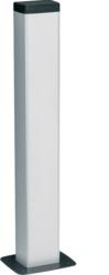 Одинарная колонна DA200-80 для приборов формата 60 мм, профиль 68х98мм, высота 650мм, цвет RAL9010, белый