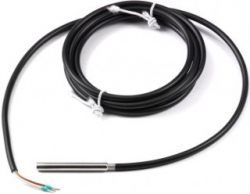 Датчик температуры погружной, PT1000, кабельный тип, 2 м кабель