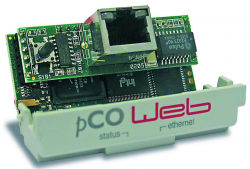 Коммуникационная карта PCOWeb, Ethernet serial card, BMS сетевая карта