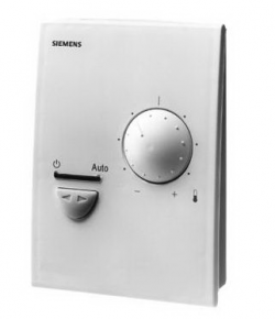 Контроллер комнатный для радиаторов, охлаждающих потолков и VAVс коммуникацией LONWORKS, IP30, AC 24 V, 2 ВА