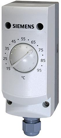 Контроллер температуры 15...95 °C, защитная гильза 100 мм, капиллярная трубка 700 мм, хомут