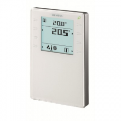 Модуль комнатный KNX с датчиком температуры, влажности и CO2, дисплей с подсветкой, QMX3.P74