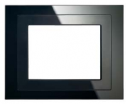 Рамка UP 588/814, для информационных панелей UP 588, чёрное стекло (снимается с производства)