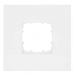 Рамка 55 для коробки 4"x 4", цвет титаново-белый (аналогично RAL 9010) , 5WG1221-8NB12