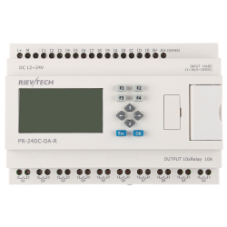 Программируемый контроллер PR-24DC-DA-R, 12-24 VDC, 14 DI, 10 DO (10A), RS485