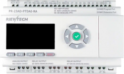 Программируемый контроллер PR-23DC-PTDAI-RT-N, AC/DC 24V,8DI+1AI+4хPT1000,8DO,2AO,SD карта