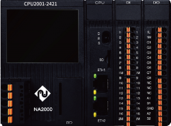 Программируемый контроллер 16*DI,8*DO-транзистор (NPN),DC 24V,2*HSC,4*HSO,2*Ethernet,2*RS485,Поддержка ДЛДИ
