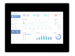 Панель 10.1" 1280x800, 16M цветов, ЦПУ Cortex-A55 4x2.0ГГц, ОЗУ 2ГБ, ПЗУ 8ГБ, 1xHDMI, 2хUSB3, 2xEthernet 1000Мб/с, COM1:RS232/RS485/RS422, COM3:RS232, COM2:RS485/RS422, корпус метал,питания =24В