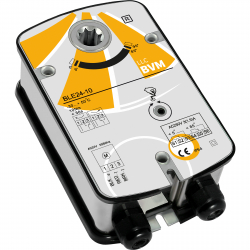 BLE24-10 Электропривод для дымовых клапанов 10 Нм 24 В Реверсивный  возврат