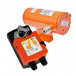 СТЛ 07 + NM24-10 Электропривод во взрывозащищённой оболочке СТЛ 07 10 Нм 24 В