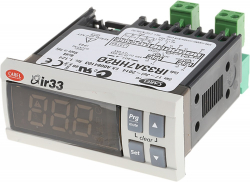 Контроллер IR33 UNIV 2NTC/PTC/PT1000, 4DO, BUZ, IR, 115-230VAC