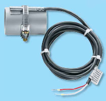Датчик температуры накладной для труб, включая хомут, ALTF1 LM235Z, соединительный кабель ПВХ,KL-1,5 м, 1101-6022-1211-110