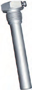 Погружная гильза из высококачественной стали, O17мм, EL, = 200 мм, 7100-0012-3404-000