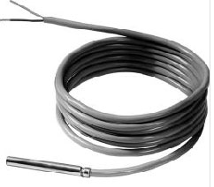 Датчик измерения температуры кабельный, стандартный, LG-Ni 1000  при 0 °C, 0…95 С, PVC, 2000 мм, 50 штук в упаковке