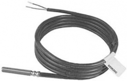 Датчик измерения температуры кабельный, Pt100, -30…+130 С, силиконовый кабель