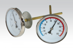 Термометр канальный, -40...+60 °C, L = 9 x 200 мм, Тип KLM -40/60