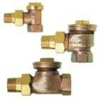 Запорный клапан для однотрубных систем Veramax (V2430, V2440), РN10, 130 оС, красная бронза, DN15 мм, Kvs 5, 1/2 дюйм, угловой