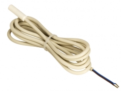 Датчик температуры кабельный, тип EKS 211, 1xNTC 5000, -40-80 °C, длина трубки 30 мм, диаметр 8 мм, кабель с выводами 2 м, PVC